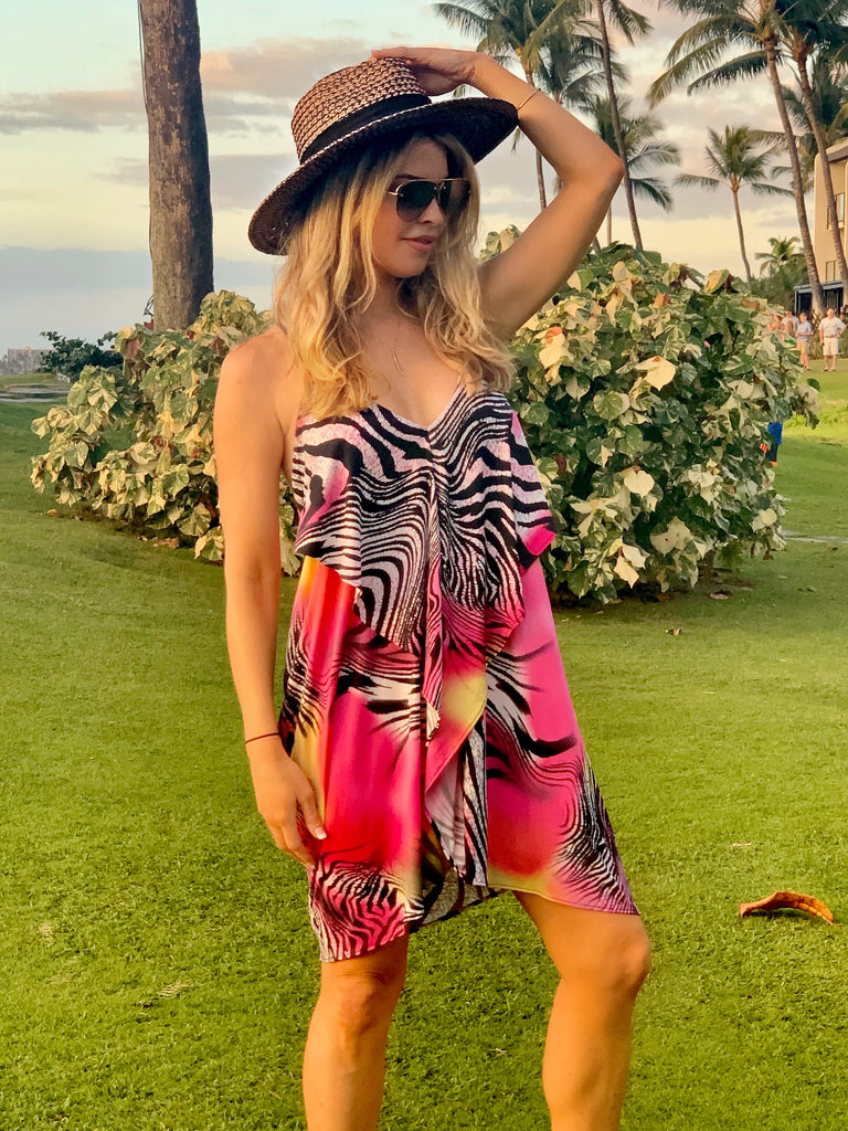 FOREVER FLUTTER MINI- PINK TIGER