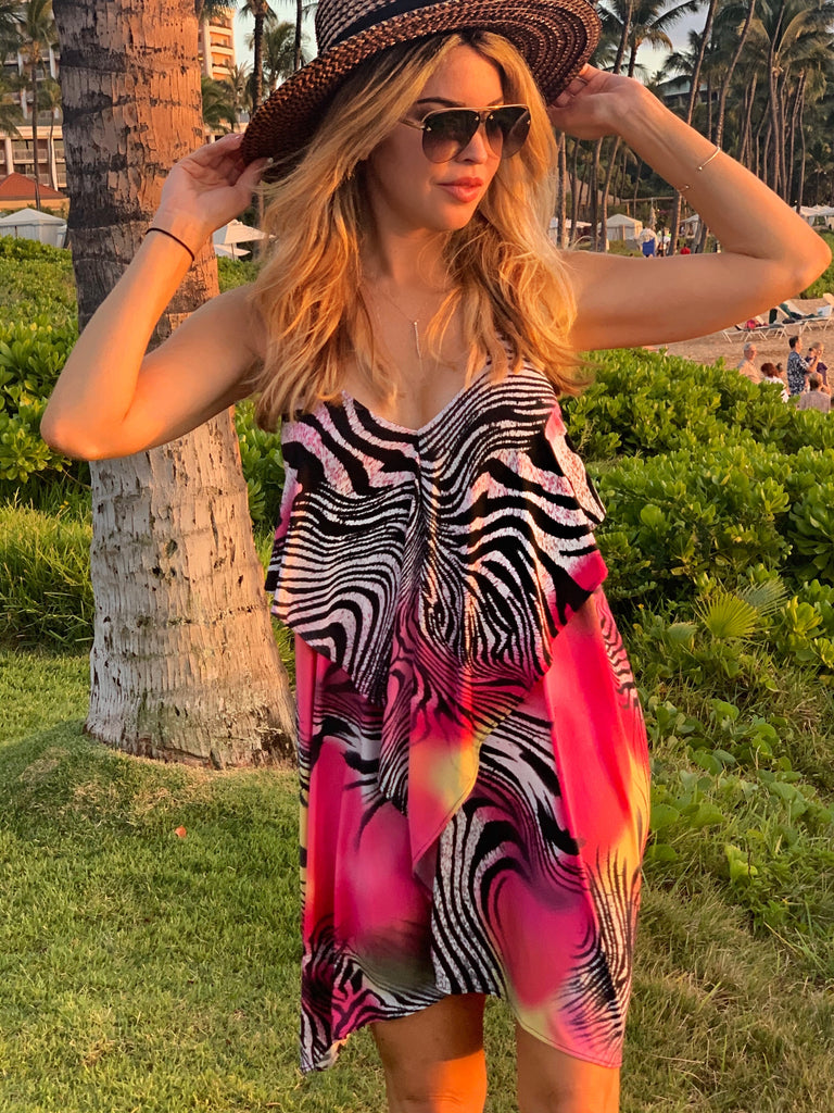 FOREVER FLUTTER MINI- PINK TIGER