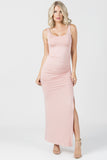 FOREVER MAXI TANK DRESS-- Pink Sand
