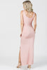 FOREVER MAXI TANK DRESS-- Pink Sand